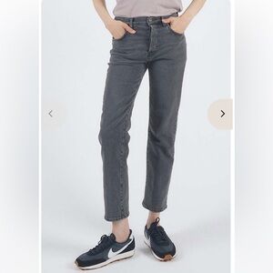 🥑 6397 Italian button fly jeans gray 27